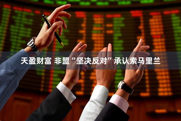 天盈财富 非盟“坚决反对”承认索马里兰