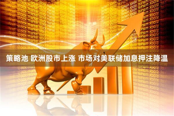 策略池 欧洲股市上涨 市场对美联储加息押注降温
